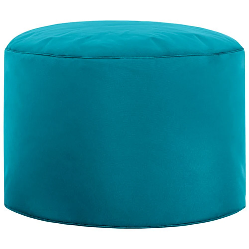 Sitting Point Dotcom Brava Contemporary Pouf - Turquoise