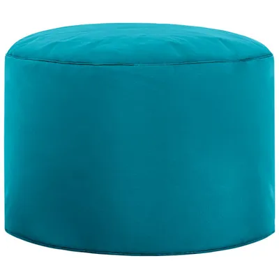 Sitting Point Dotcom Brava Contemporary Pouf - Turquoise