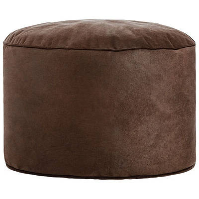 Pouf contemporain Dotcom Cuba de Sitting Point - Brun