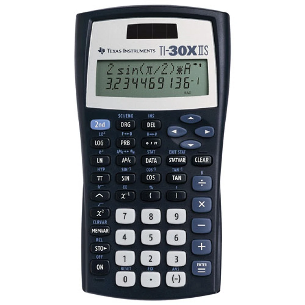 Texas Instruments TI-30X IIS 2-Line Scientific Calculator