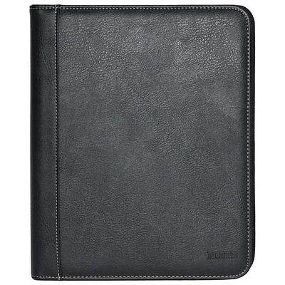 Roots 10" Zip Around Padfolio Case - Black