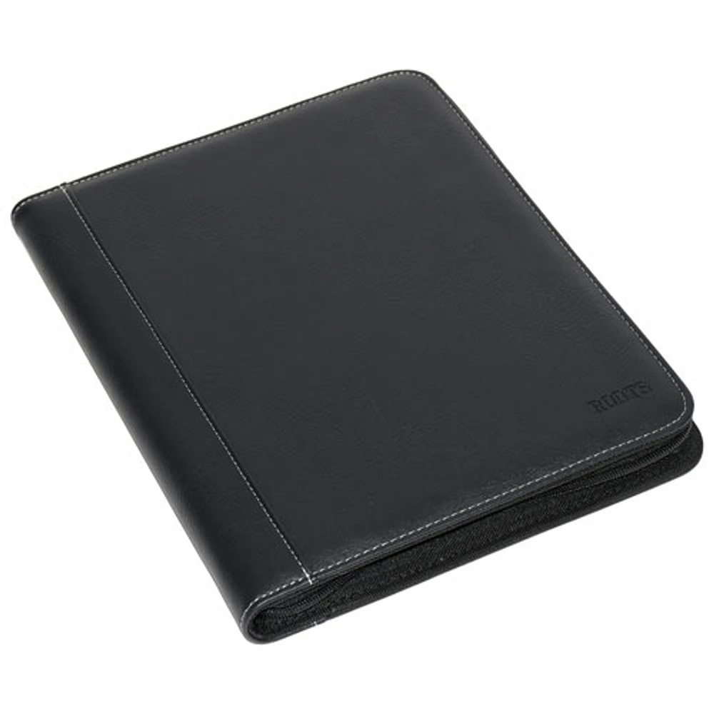 Roots 10" Zip Around Padfolio Case - Black