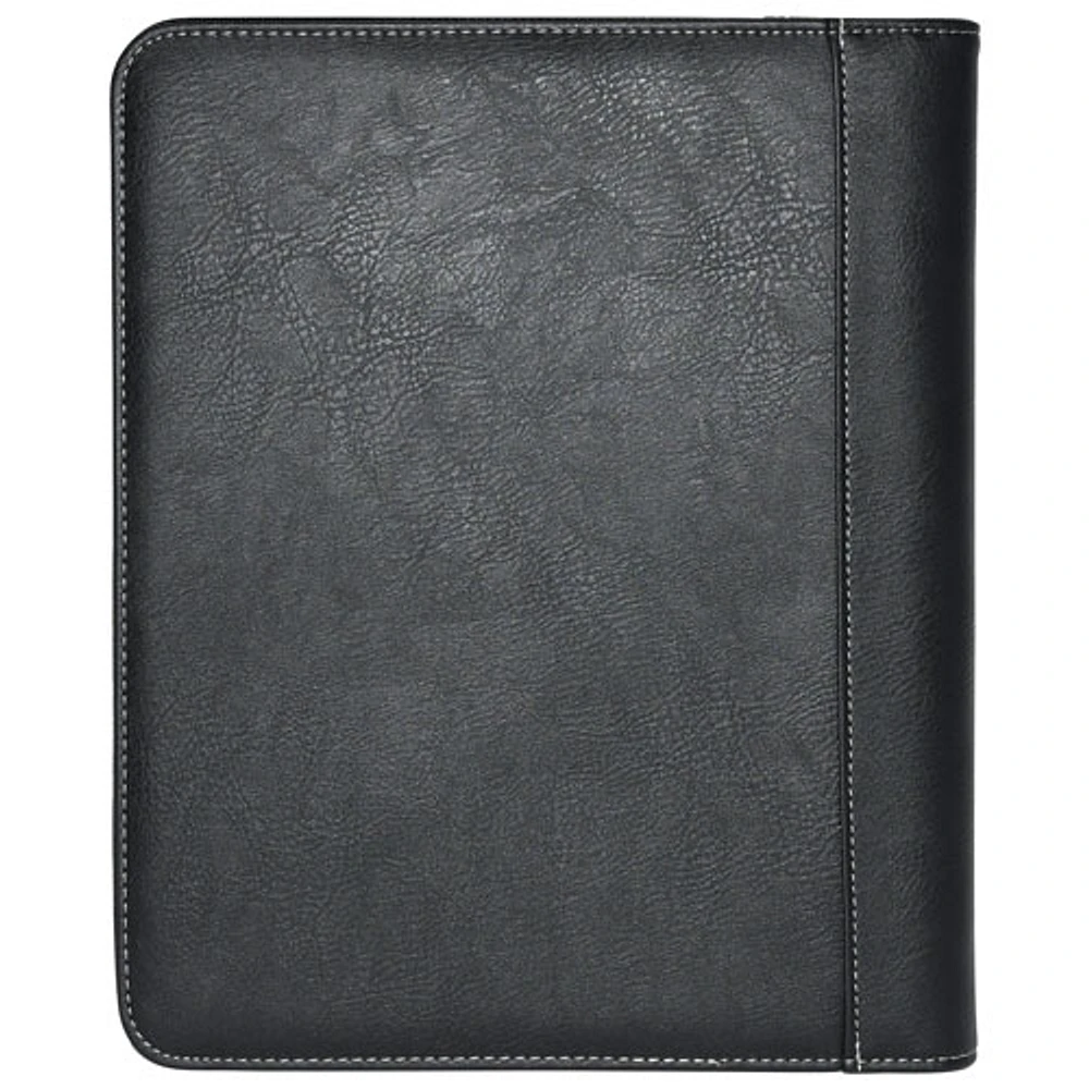 Roots 10" Zip Around Padfolio Case - Black