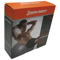 Iron Body Pro Fitness Ball - 65cm - Charcoal