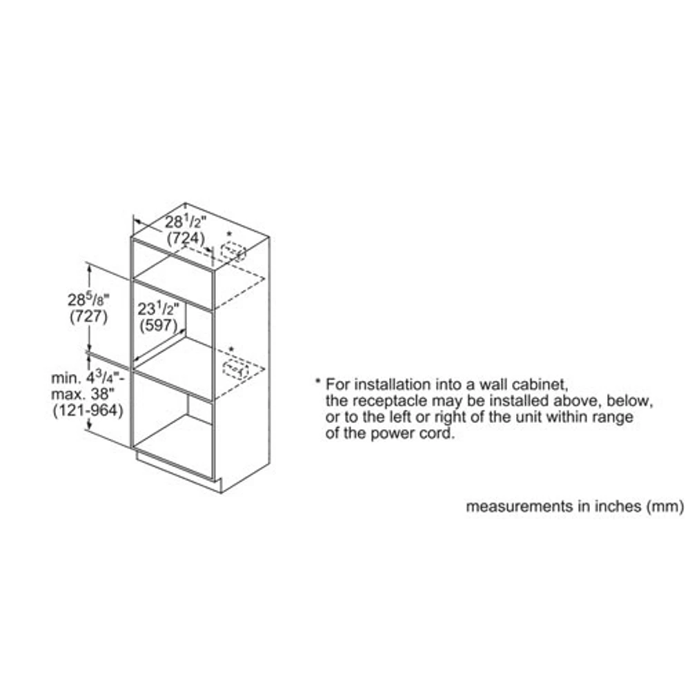 Tiroir chauffe-plats de 29,8 po et 2,2 pi³ de Bosch (HWD5051UC) - Acier inoxydable - Boîte ouverte