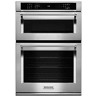 KitchenAid 30" Self-Clean Convection Electric Combination Wall Oven - Open Box - Perfect Condition