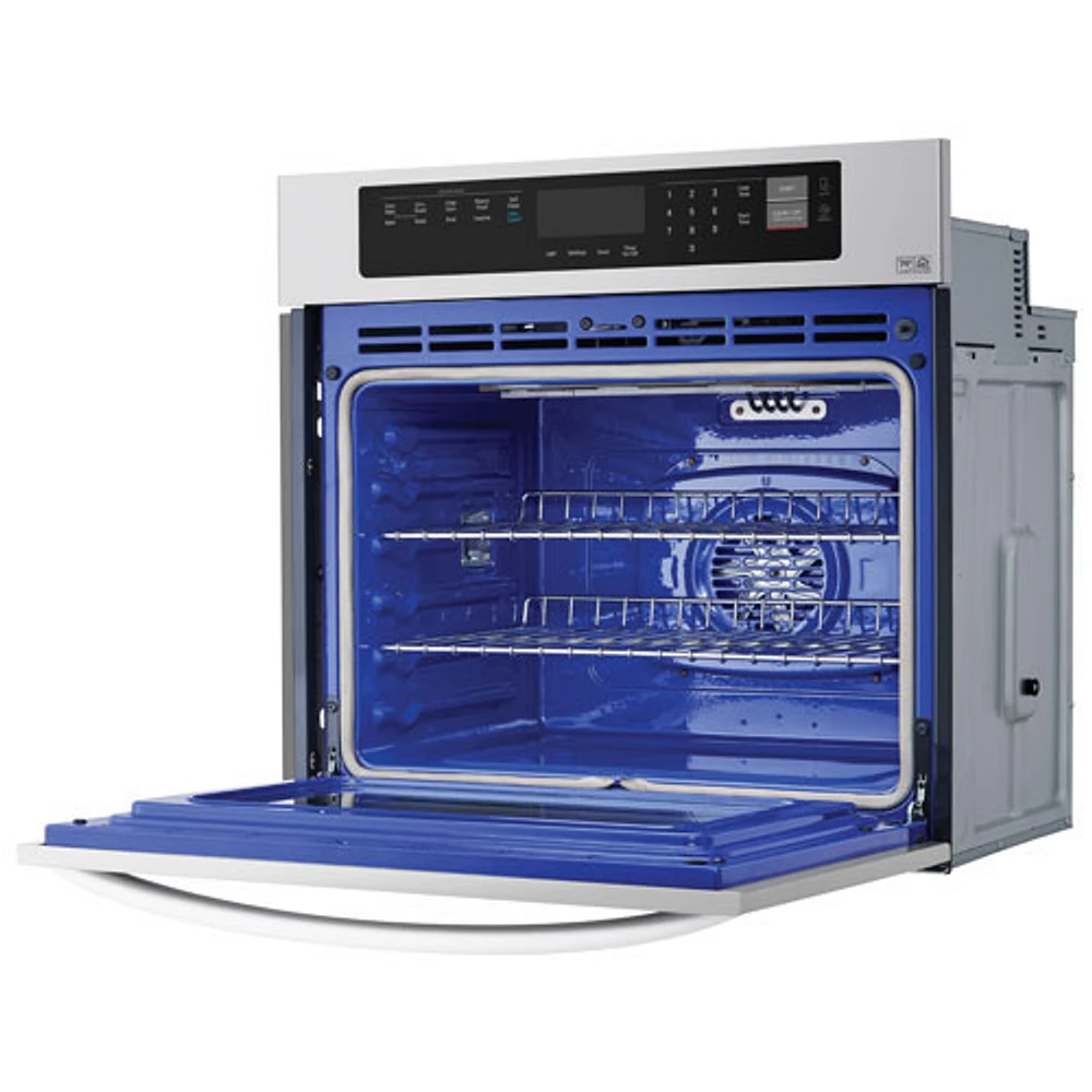 LG 30" 4.7 Cu. Ft. True Convection Electric Wall Oven (LWS3063S) - Stainless Steel - Open Box - Perfect Condition