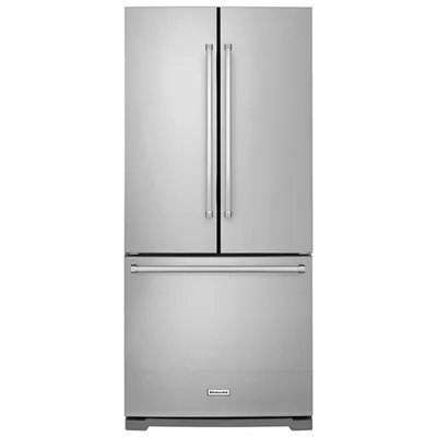 KitchenAid 30" French Door Refrigerator with Water Dispenser - Stainless - Open Box - Perfect Condition