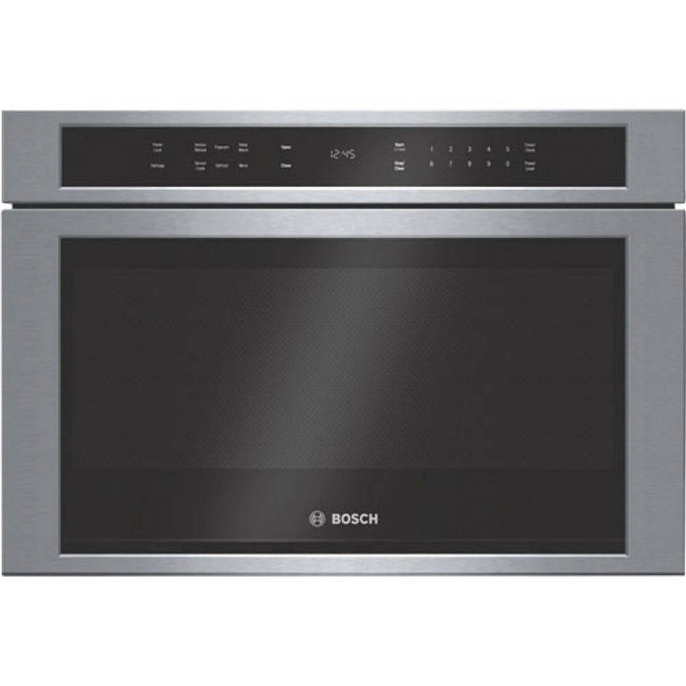 Open Box - Bosch 800 Series Drawer Microwave - 1.2 Cu. Ft. - Stainless Steel - Perfect Condition