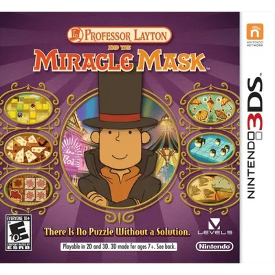 Professor Layton and the Miracle Mask - 3DS