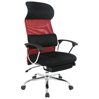 TygerClaw Ergonomic High-Back Mesh Manager & Executive Chair - Black