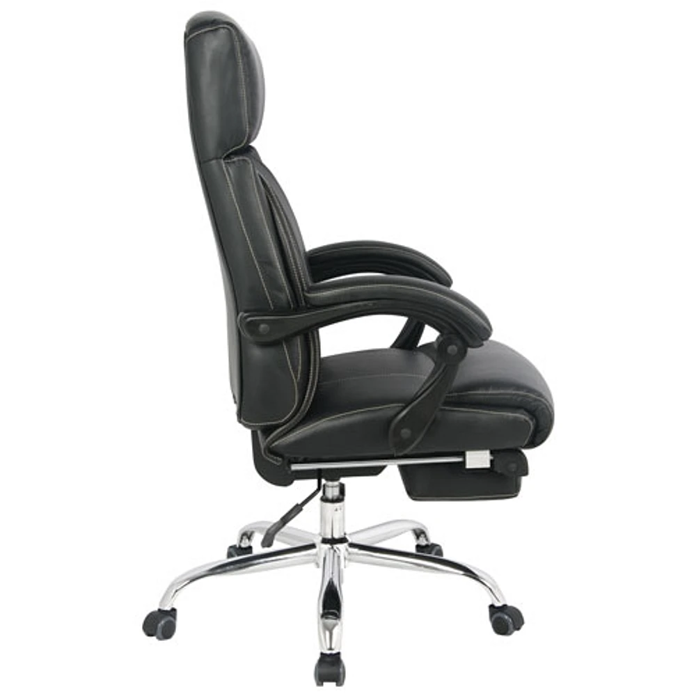 TygerClaw Ergonomic High-Back Executive Chair - Black