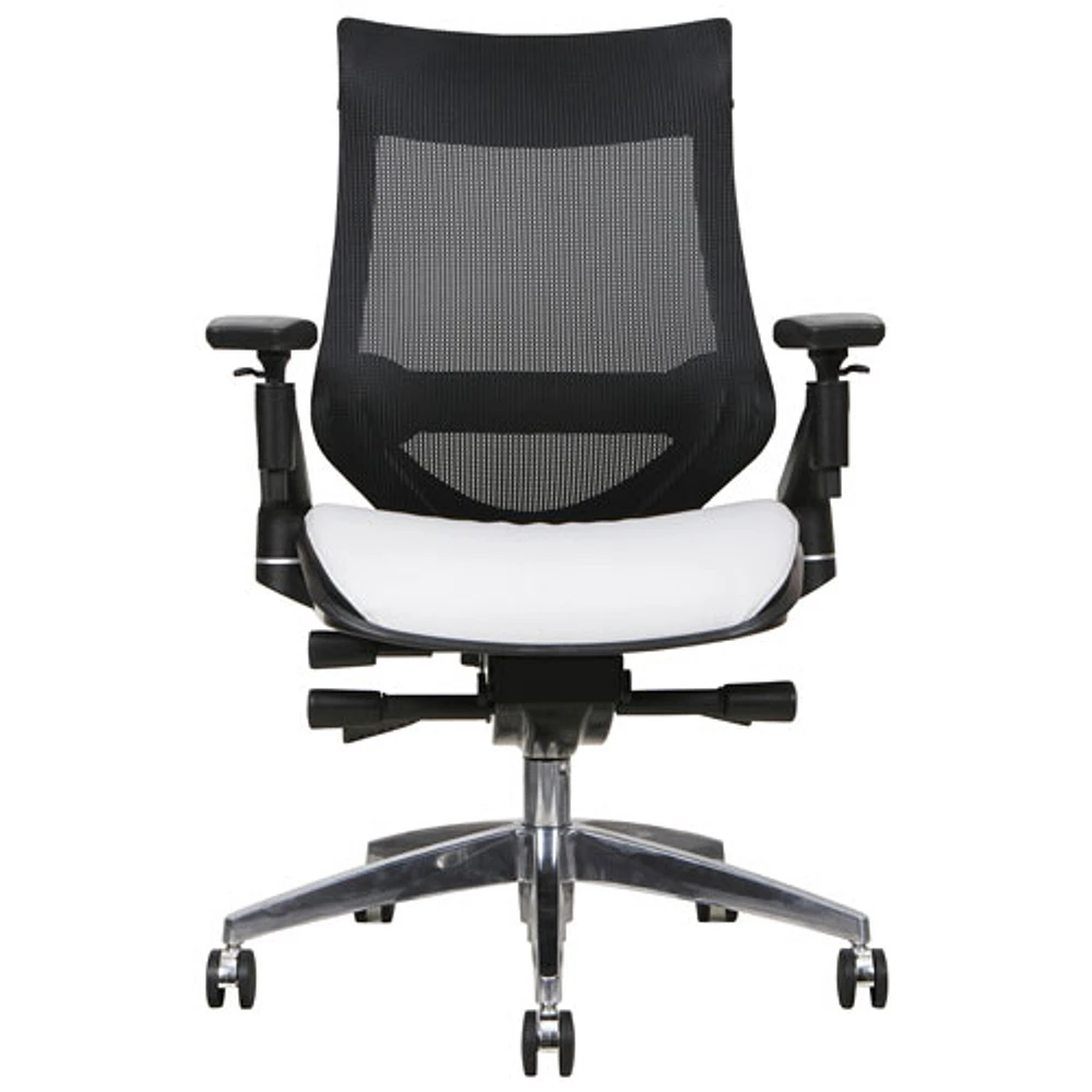 TygerClaw Ergonomic Mid-Back Task Chair - Black