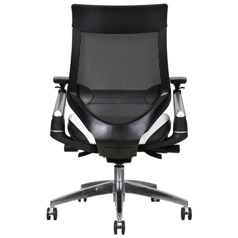 TygerClaw Ergonomic Mid-Back Task Chair - Black