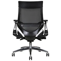 TygerClaw Ergonomic Mid-Back Task Chair - Black