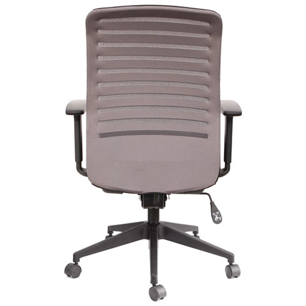 TygerClaw Ergonomic High-Back Fabric Executive Chair - Black