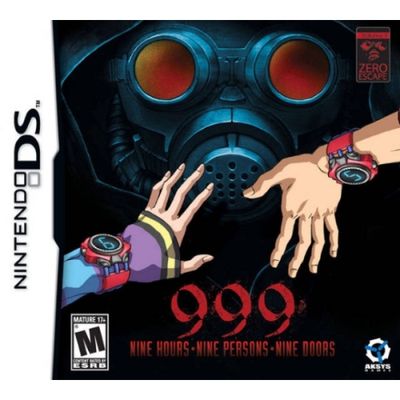 999: 9 Hours, 9 Persons, 9 Doors (New Cover) - NINTENDO DS