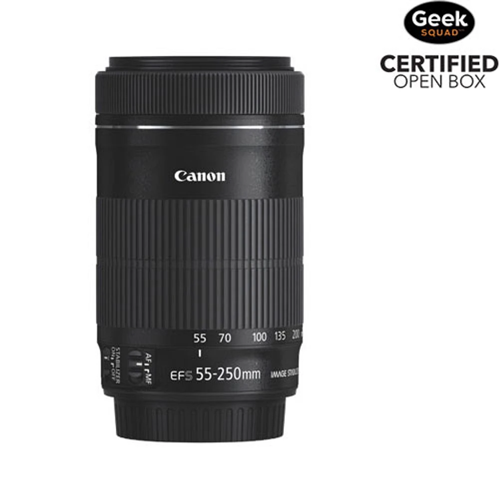 Open Box - Canon EF-S 55-250mm f/4-5.6 IS STM Lens