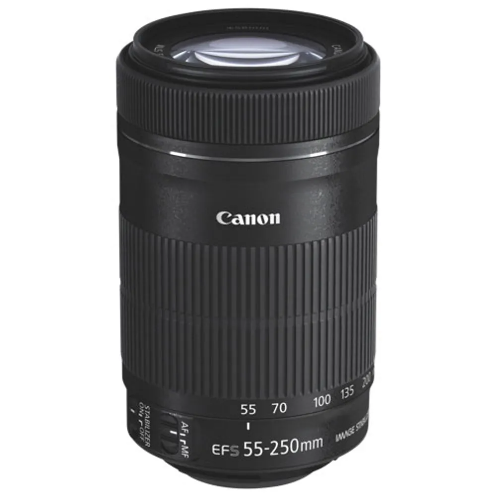 Objectif EF-S 55-250mm f/4-5,6 IS STM de Canon - Boîte ouverte