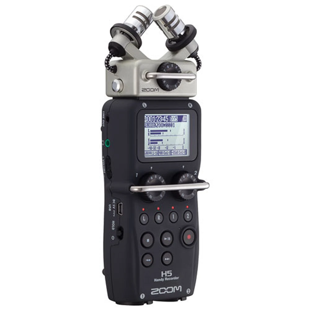 Enregistreur audio numérique à 4 pistes H5 de Zoom (ZOOM -ZH5)