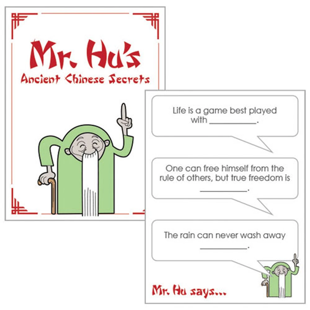 Mr. Hu Said What? Card Game