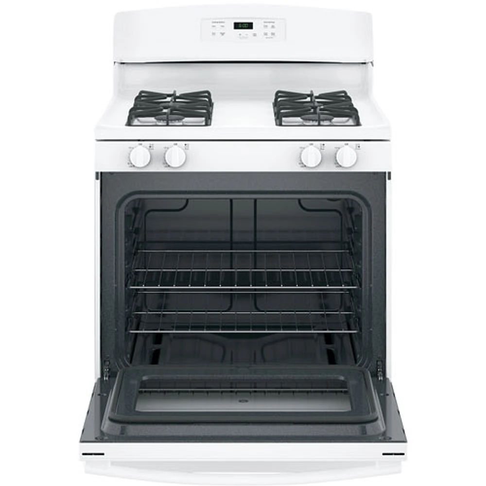 GE 30" 5.0 Cu. Ft. Freestanding Gas Range (JCGBS60DEKWW) - White