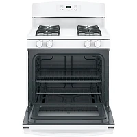 GE 30" 5.0 Cu. Ft. Freestanding Gas Range (JCGBS60DEKWW) - White