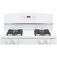 GE 30" 5.0 Cu. Ft. Freestanding Gas Range (JCGBS60DEKWW) - White