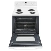 Amana 30" 4.8 Cu. Ft. Freestanding Electric Coil Top Range (YACR4303MFW) - White