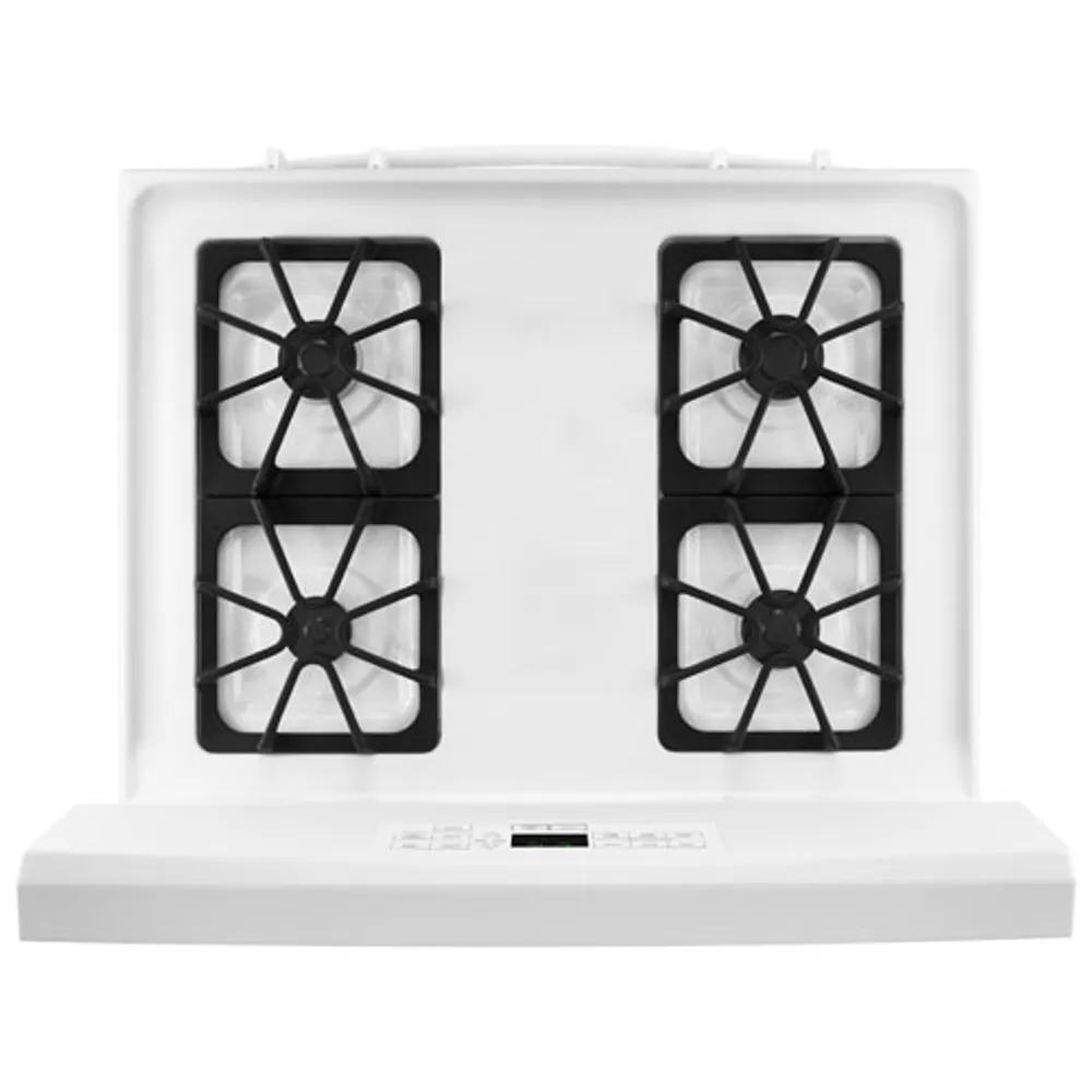 Amana 30" 5.0 Cu. Ft. Self-Clean Freestanding Gas Range (AGR6603SFW) - White