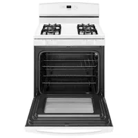 Amana 30" 5.0 Cu. Ft. Self-Clean Freestanding Gas Range (AGR6603SFW) - White