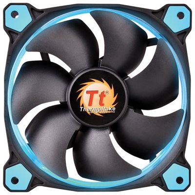 Thermaltake Riing 12 Series 120mm LED PC Case Cooling Fan - Blue