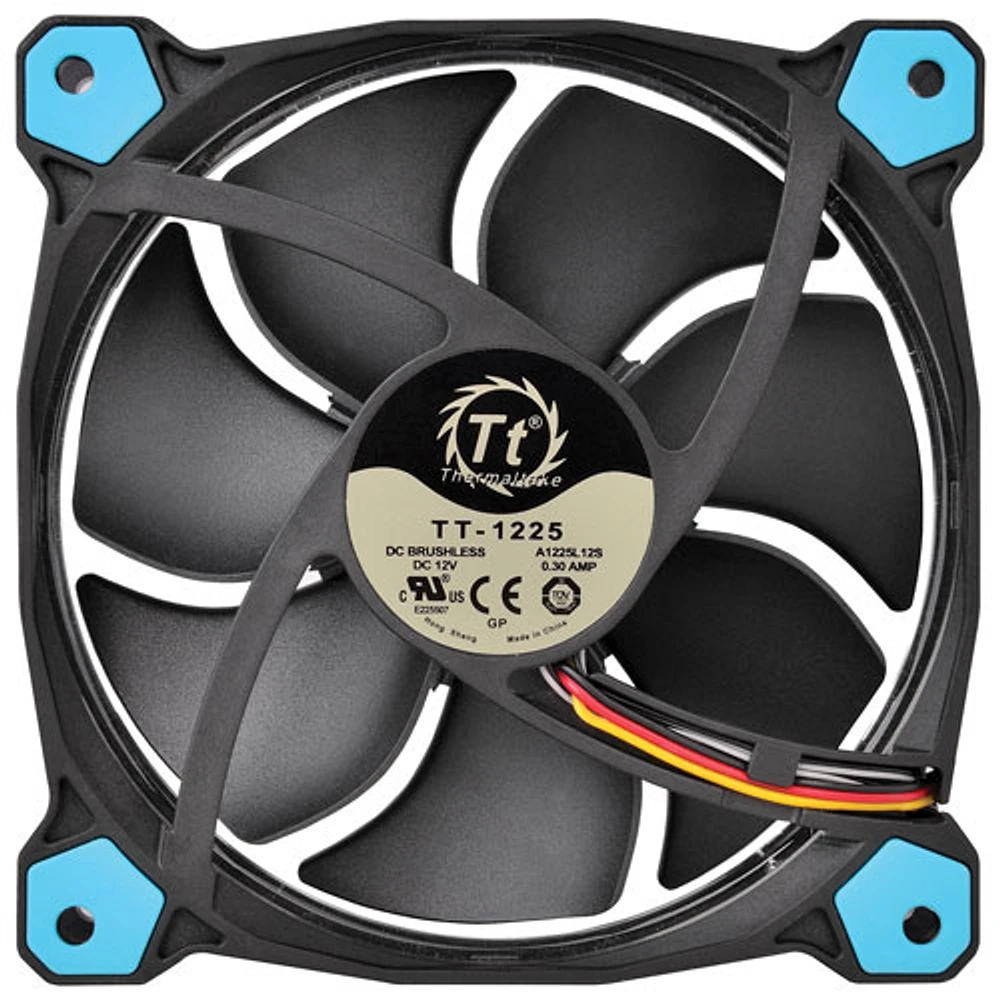 Ventilateur de refroidissement pour ordinateur DEL de 120 mm Riing 12 de Thermaltake - Bleu