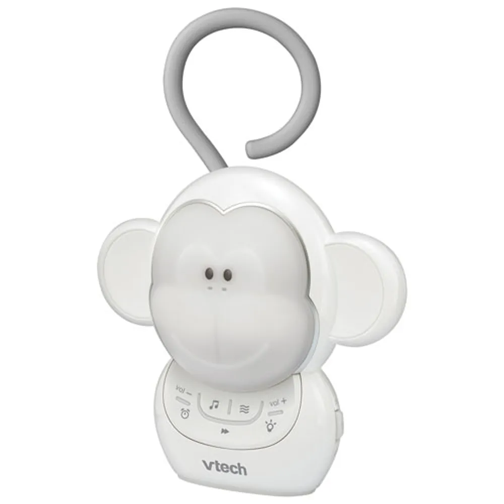 Appareil sonore apaisant et portatif Myla The Monkey de VTech - Blanc - Gris - Anglais