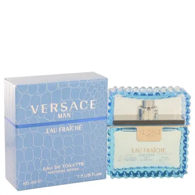 Versace Eau Fraiche For Men 50ml Eau De Toilette Spray