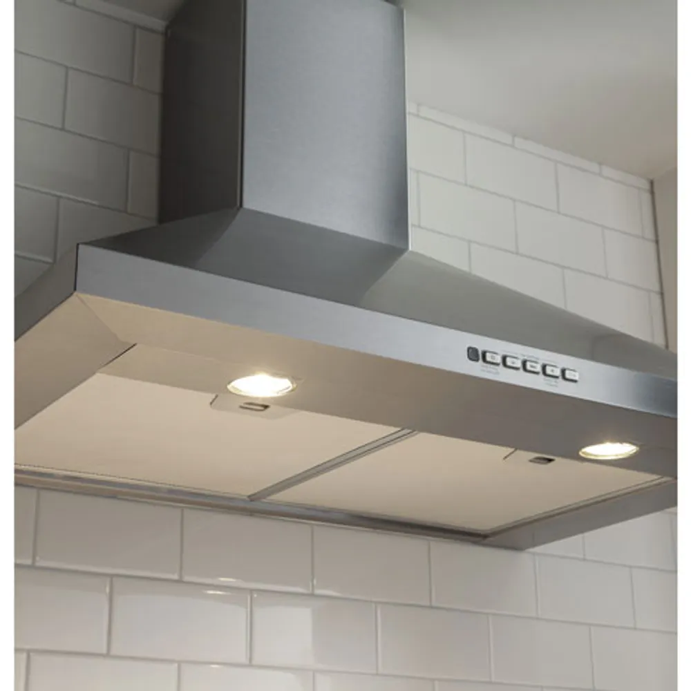 GE 30" Wall Chimney Range Hood (JVW5301SJSSC) - Stainless Steel