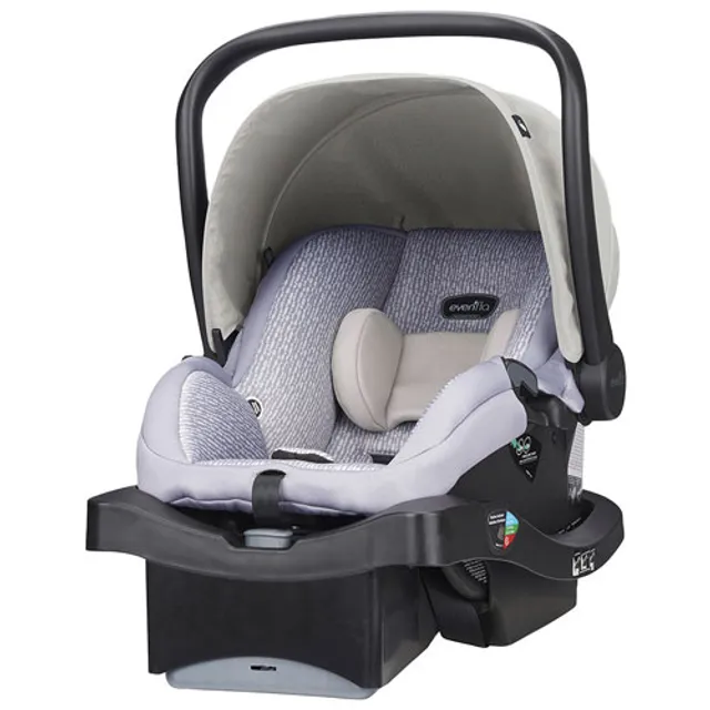 Evenflo Infant Car Seat Weather Shield and Rain Cover Grey Melange