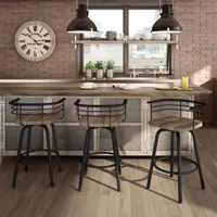 Brisk Modern Counter Height Barstool