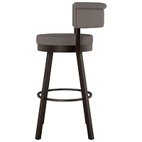 Rosco Contemporary Bar Height Barstool - Cobrizo/Slate