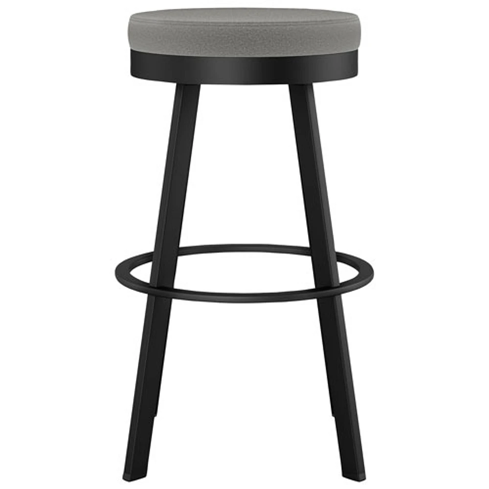 Swice Contemporary Counter Height Barstool - Black Coral/Cloud