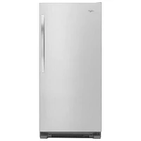 Whirlpool 31" All-Fridge Refrigerator with LED - Stainless Steel - Open Box - Perfect Condition