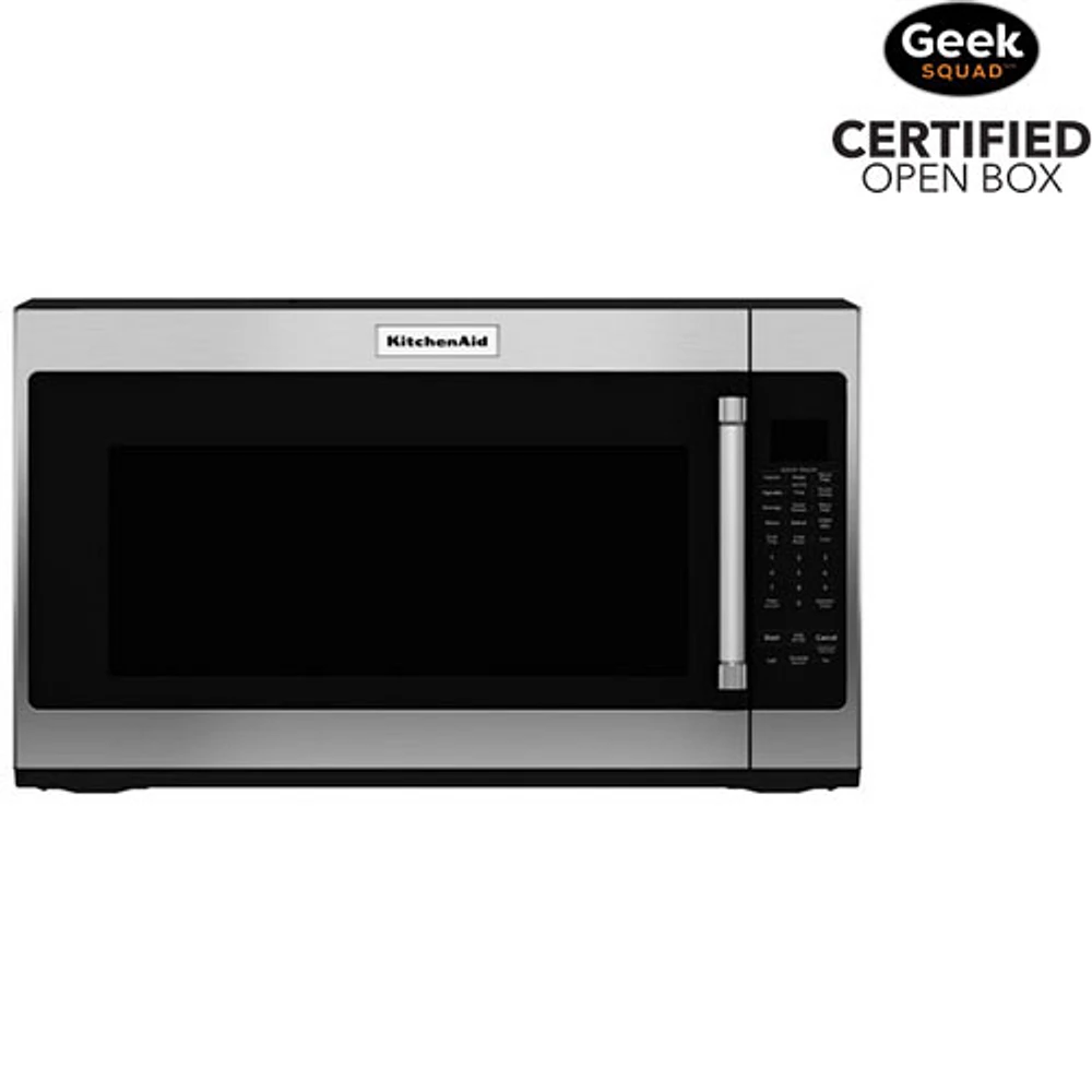 KitchenAid 2.0 Cu. Ft. Over-the-Range Microwave (YKMHS120ES) - Stainless Steel - Open Box