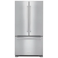 KitchenAid 36" Counter-Depth French Door Refrigerator - Stainless Steel - Open Box-Perfect Condition