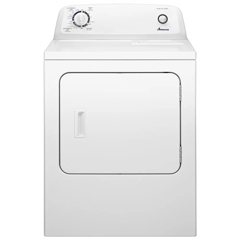 Amana 6.5 Cu. Ft. Gas Dryer (NGD4655EW) - White - Open Box - Perfect Condition