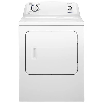 Amana 6.5 Cu. Ft. Gas Dryer (NGD4655EW) - White - Open Box - Perfect Condition