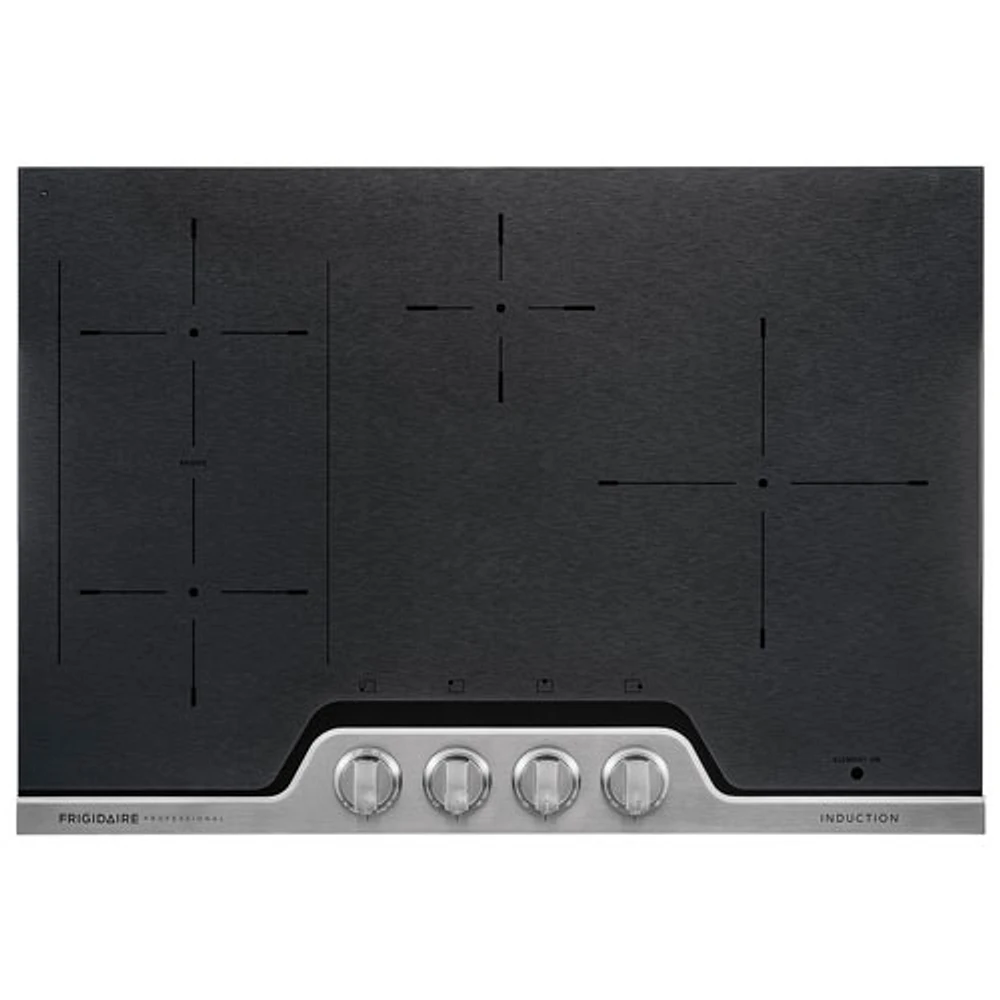 Surface de cuisson à induction de 30 po de Frigidaire (FPIC3077RF) - Inox - BO - Parfait état