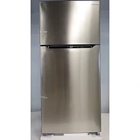 Insignia 30" 18 Cu. Ft. Top Freezer Refrigerator - Stainless Steel - Open Box - Perfect Condition