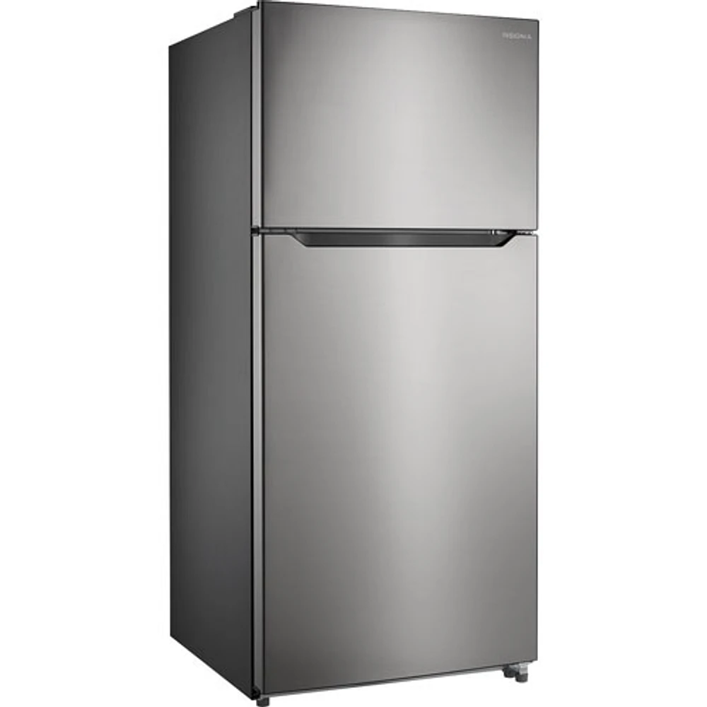 Insignia 30" 18 Cu. Ft. Top Freezer Refrigerator - Stainless Steel - Open Box - Perfect Condition