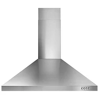 Whirlpool 30" Canopy Convertible Wall Mount Range Hood (WVW53UC0FS) -Stainless -Open Box -Perfect Condition