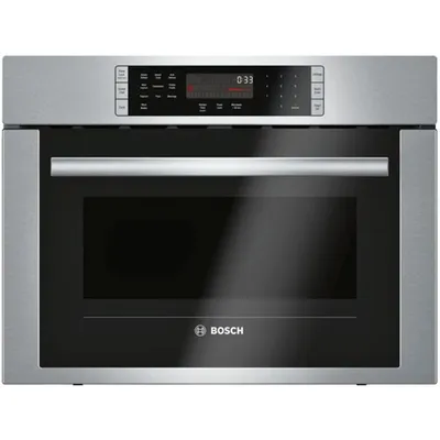 Bosch 24" 1.6 Cu. Ft. Built-In Combination Speed Oven - Stainless Steel